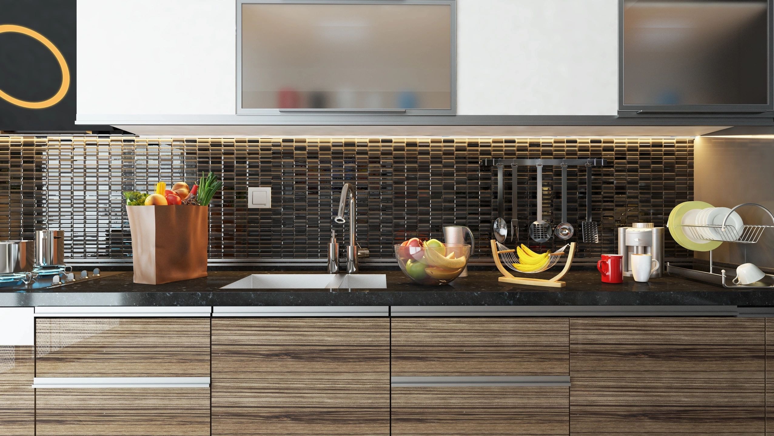 Clean bright residential interior
